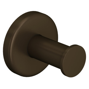 Lombardia Wall Mount Single Robe Hook - Tuscan Brass | Model Number: LO7TCB - Product Knockout