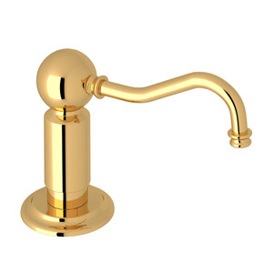 Traditional Style Soap and Lotion Dispenser - Italian Brass | Model Number: LS850PIB - Product Knockout