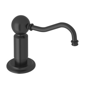 Traditional Style Soap and Lotion Dispenser - Matte Black | Model Number: LS850PMB - Product Knockout