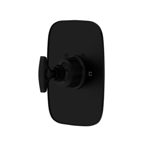 Graceline® 3/4" Thermostatic Trim Without Volume Control - Matte Black | Model Number: MB2040NDMMB
