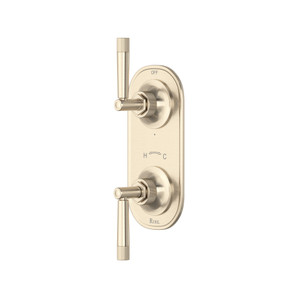 DISCONTINUED Graceline® 1/2" Thermostatic Trim With Diverter - Satin Nickel | Model Number: MB2090LMSTN