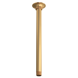 DISCONTINUED 12" Ceiling Mount Shower Arm - Satin Gold | Model Number: MB3551SG