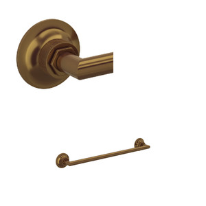 Graceline Wall Mount 18 Inch Single Towel Bar - French Brass | Model Number: MBG1/18FB - Product Knockout