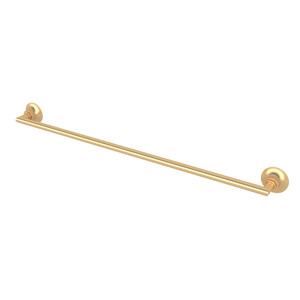 DISCONTINUED-Graceline Wall Mount 30 Inch Single Towel Bar - Satin Brass | Model Number: MBG1/30STB - Product Knockout