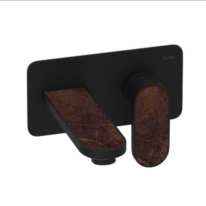 DISCONTINUED Miscelo™ Wall Mount Single Handle Lavatory Faucet - Matte Black | Model Number: MI01W2SDMB