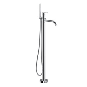DISCONTINUED Miscelo™ Single Hole Floor Mount Tub Filler Trim - Polished Chrome | Model Number: MI05F1BLAPC