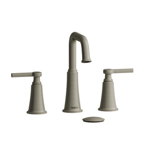 DISCONTINUED Momenti™ Widespread Lavatory Faucet With U-Spout - Brushed Nickel | Model Number: MMSQ08LBN