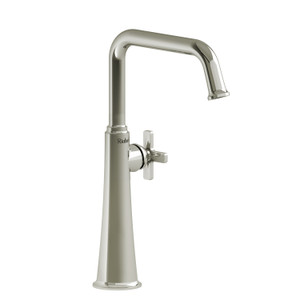 Momenti™ Single Handle Tall Lavatory Faucet With U-Spout - Polished Nickel | Model Number: MMSQL01XPN
