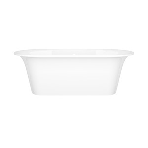 DISCONTINUED Monaco 69" x 32" Freestanding Soaking Bathtub With Void - Standard White (Gloss) | Model Number: MON-N-SW-OF