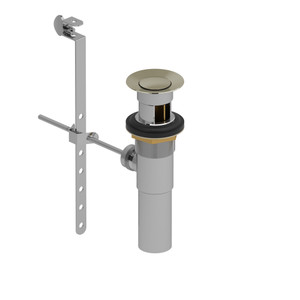 Lavatory Pop-Up Drain With Overflow - Polished Nickel | Model Number: P170PN