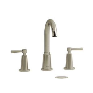 Pallace Widespread Bathroom Faucet  - Polished Nickel with Lever Handles | Model Number: PA08LPN - Product Knockout