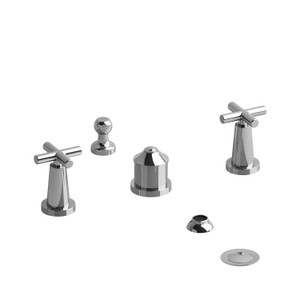 DISCONTINUED Pallace™ Two Handle Deck Mount Bidet - Chrome | Model Number: PA09+C