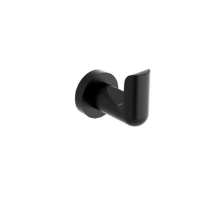 Parabola™ Robe Hook - Black | Model Number: PB0BK