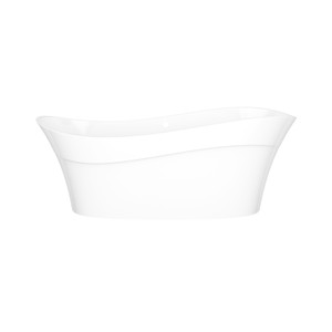 Pescadero 67" x 32" Freestanding Soaking Bathtub With Void - Standard White (Gloss) | Model Number: PES-N-LH-SW-OF