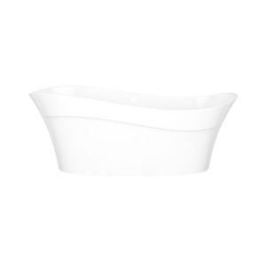 Pescadero 67" x 32" Freestanding Soaking Bathtub With Void - Standard White (Gloss) | Model Number: PES-N-RH-SW-OF