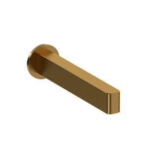 Paradox Wall Mount Tub Spout  - Brushed Gold | Model Number: PXTM80BG - Product Knockout