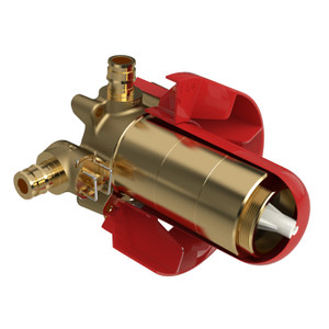 Brut de valve thermostatique et à pression équilibrée de 1/2" avec jusqu'à 3 fonctions - Non fini | Numéro de modèle: R23-EX