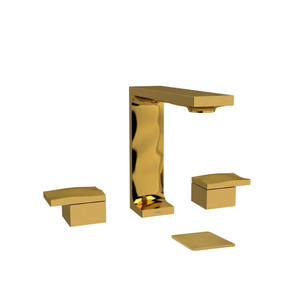 Reflet Widespread Bathroom Faucet - Brushed Gold | Model Number: RF08BG - Product Knockout