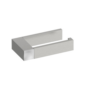 Reflet Toilet Paper holder - Brushed Chrome | Model Number: RF3BC - Product Knockout