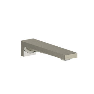 Reflet Wall Mount Tub Spout - Brushed Nickel | Model Number: RF80BN - Product Knockout