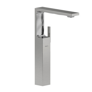 Reflet Single Handle Tall Bathroom Faucet - Brushed Chrome | Model Number: RFL01BC - Product Knockout