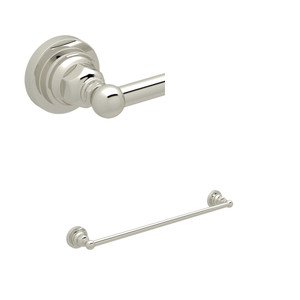 18" Towel Bar - Polished Nickel | Model Number: ROT1/18PN