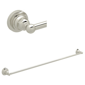 30" Towel Bar - Polished Nickel | Model Number: ROT1/30PN
