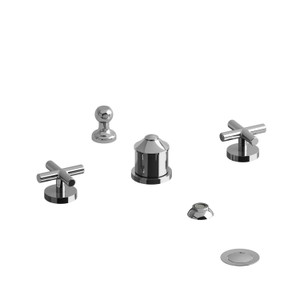 DISCONTINUED Riu™ Two Handle Deck Mount Bidet - Chrome | Model Number: RU09+C