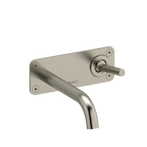 Riu™ Wall Mount Lavatory Faucet - Brushed Nickel | Model Number: RU11BN