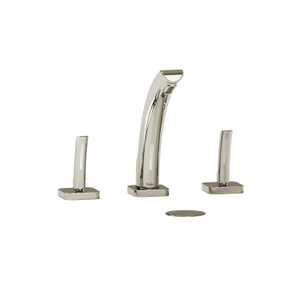 Salomé Widespread Bathroom Faucet - Polished Nickel | Model Number: SA08PN - Product Knockout