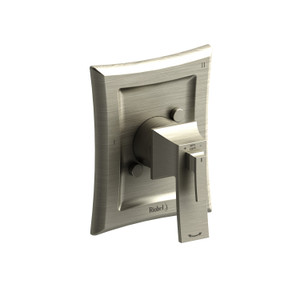 Eiffel™ 1/2" Therm & Pressure Balance Trim With 5 Functions - Brushed Nickel | Model Number: TEF45BN