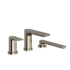 Fresk™ 3-Hole Pressure Balance Deck Mount Tub Filler Trim - Brushed Nickel | Model Number: TFR16BN