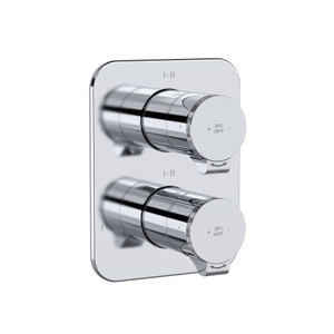 Fresk 3/4 Inch Thermostatic and Pressure Balance Trim with up to 6 Functions  - Chrome | Model Number: TFR46C - Product Knockout