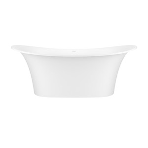 DISCONTINUED Toulouse 71" x 32" Freestanding Soaking Bathtub With Void - Standard White (Matte) | Model Number: TOUM-N-SM-NO
