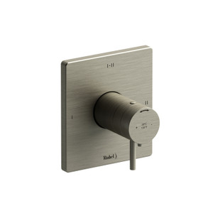 Pallace™ 1/2" Therm & Pressure Balance Trim With 3 Functions - Brushed Nickel | Model Number: TPATQ23BN