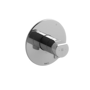 Parabola 1/2 Inch Thermostatic and Pressure Balance Trim with up to 5 Functions  - Chrome | Model Number: TPB45C - Product Knockout