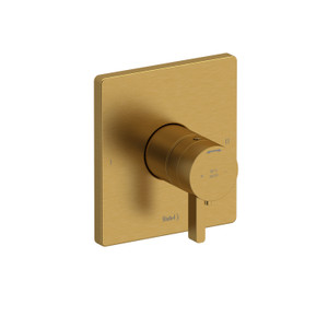 Paradox 1/2 Inch Thermostatic and Pressure Balance Trim with up to 3 Functions  - Brushed Gold | Model Number: TPXTQ44BG - Product Knockout