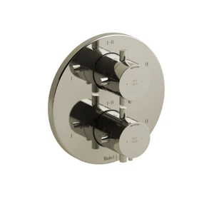 DISCONTINUED Riu™ 3/4" Therm & Pressure Balance Trim With 6 Functions - Polished Nickel | Model Number: TRUTM46+PN