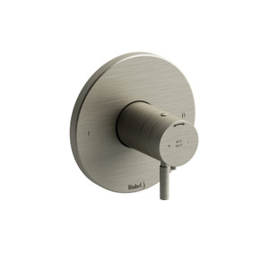 DISCONTINUED Sylla™ 1/2" Therm & Pressure Balance Trim With 2 Functions - Brushed Nickel | Model Number: TSYTM44BN