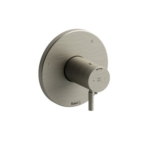 DISCONTINUED Sylla™ 1/2" Therm & Pressure Balance Trim With 3 Functions - Brushed Nickel | Model Number: TSYTM47BN