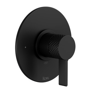 Tenerife™ 1/2" Pressure Balance Trim - Matte Black | Model Number: TTE51W1LMMB