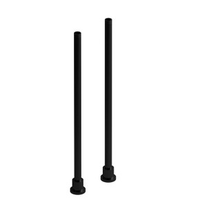 26" Floor Mount Riser Pair - Black | Model Number: TU26BK