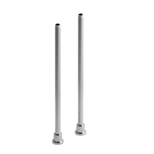26" Floor Mount Riser Pair - Chrome | Model Number: TU26C