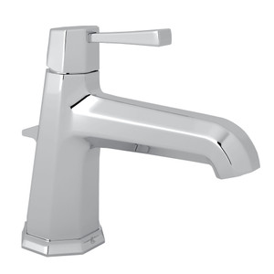 Robinet de salle de bain monotrou à levier simple  Deco - Chrome poli avec poignée à levier en métal  | Numéro de modèle: U.3135LS-APC-2 - Produit épuisé