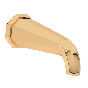 Deco 7 Inch Wall Mount Bathtub Spout - English Gold | Model Number: U.3183EG - Product Knockout