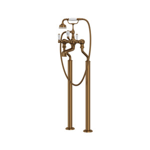 Traditional Floor Mount Tub Filler - English Bronze | Model Number: U.3520L/1-EB
