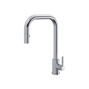 Holborn Pull-Down Kitchen Faucet with U-Spout - Polished Chrome | Model Number: U.4046L-APC-2 - Product Knockout
