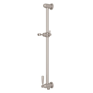 Holborn Slide Bar with Integrated Volume Control and Outlet - Satin Nickel | Model Number: U.5350STN - Product Knockout