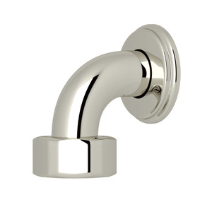 Top Return Elbow for Exposed Thermostatic Valves - Polished Nickel | Model Number: U.5397PN - Product Knockout