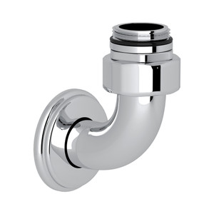 Bottom Return Elbow for Exposed Thermostatic Valves - Polished Chrome | Model Number: U.5398APC - Product Knockout